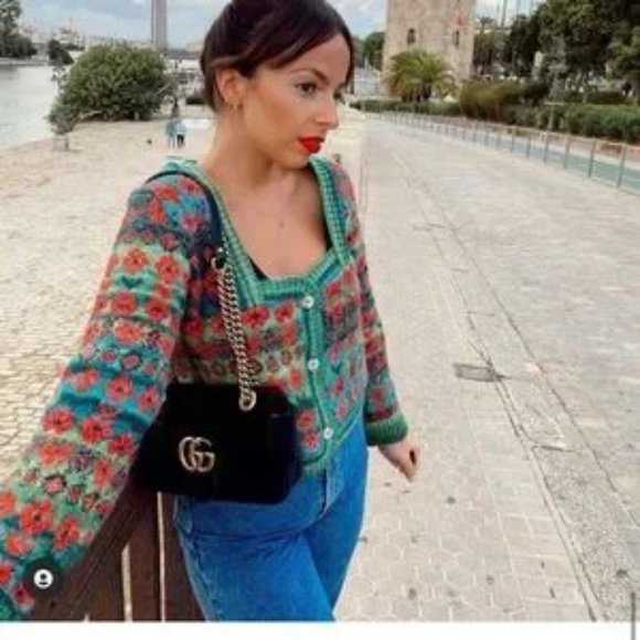 Zara Knit Jacquard Jacket - Picture 4 of 8